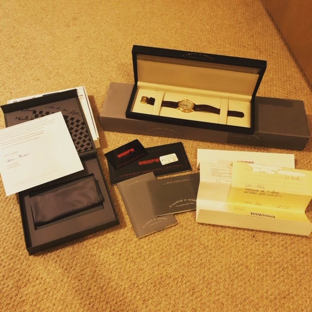 A. Lange and Söhne watch listing