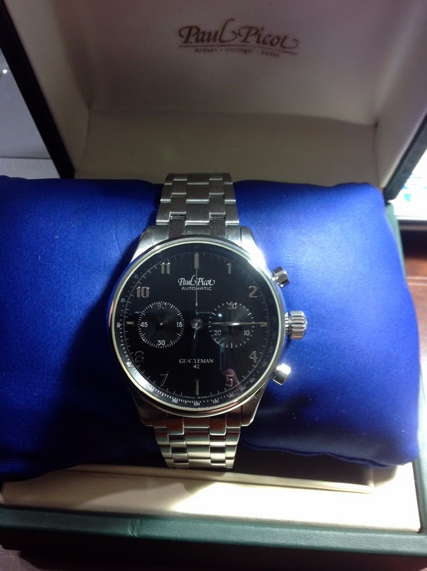 Paul Picot Gentleman 42 Chrono watch listing