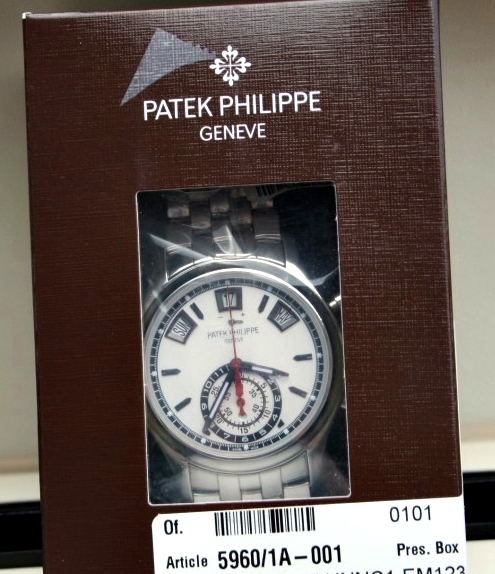 Patek Philippe watch listing