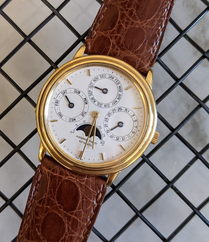 Audemars Piguet watch listing