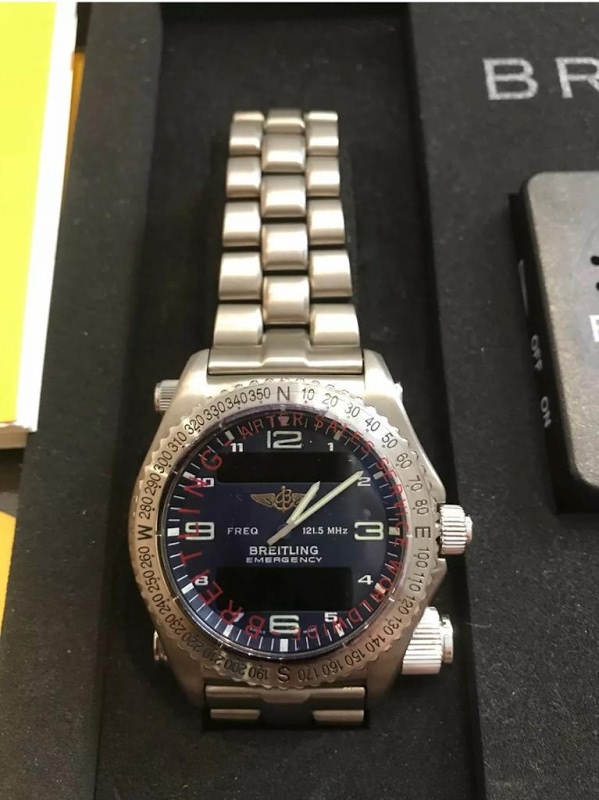 Breitling watch listing