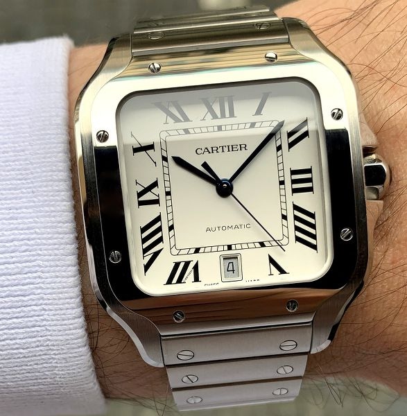 Cartier watch listing