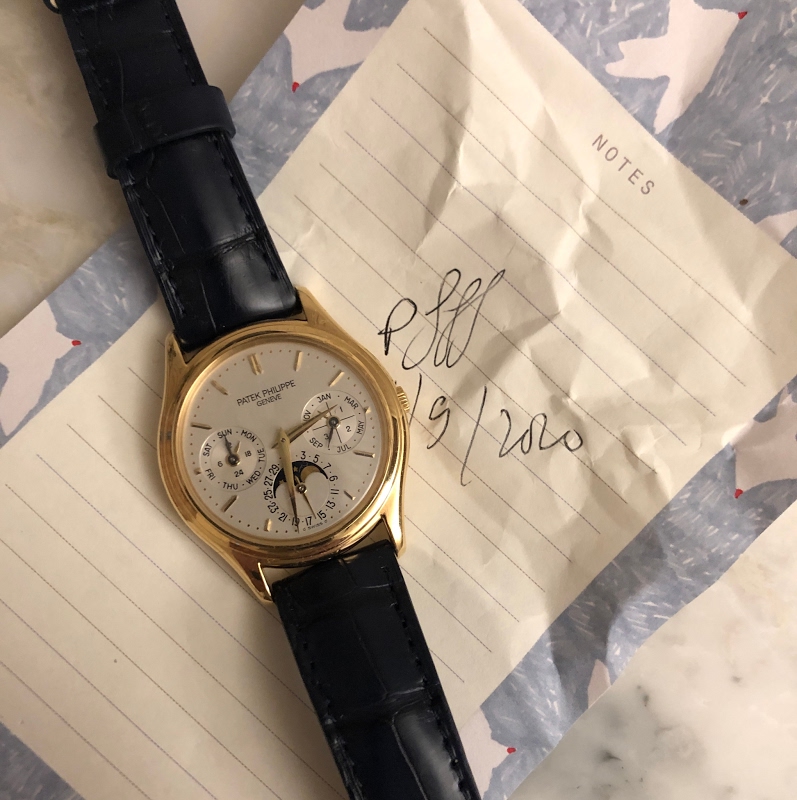 Patek Philippe watch listing