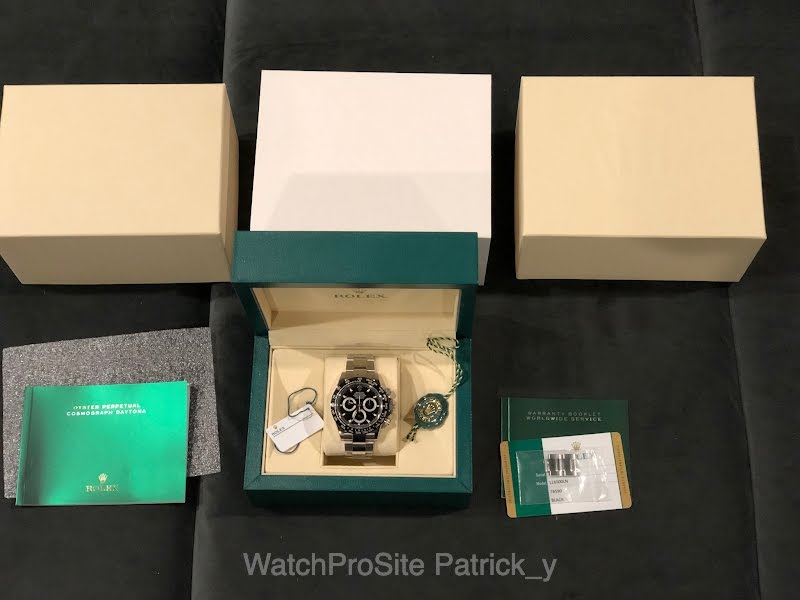Rolex watch listing