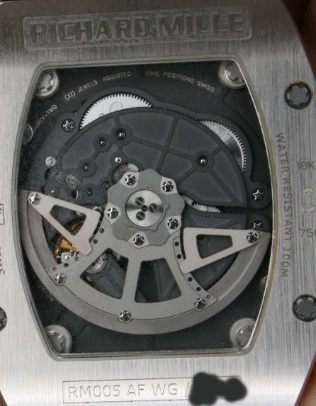 Richard Mille watch listing