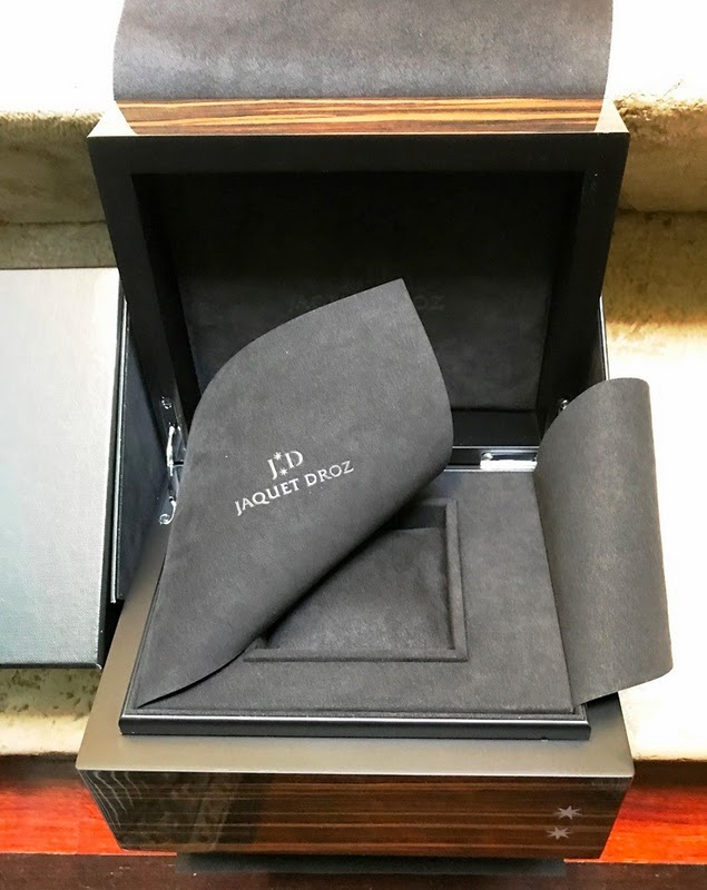 Jaquet Droz watch listing