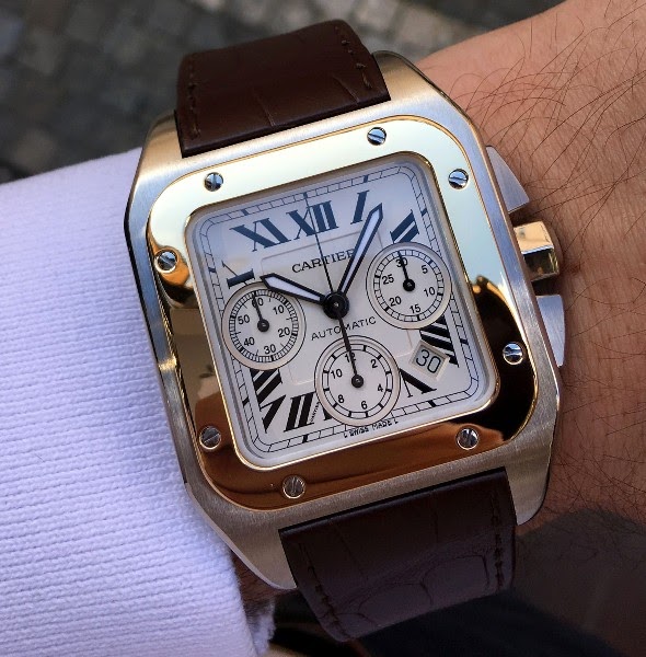 Cartier watch listing