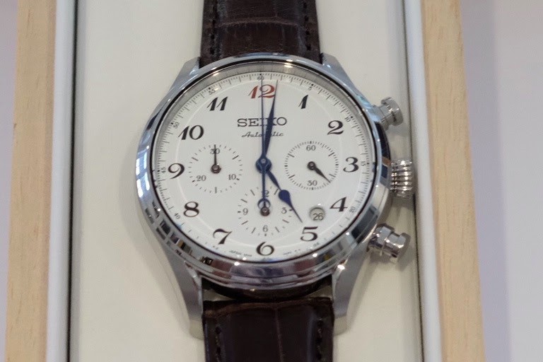 Seiko Presage watch listing