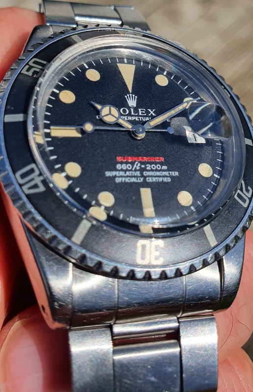 Rolex watch listing