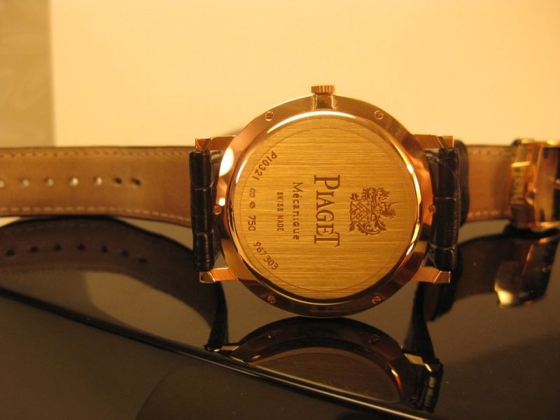 Piaget watch listing