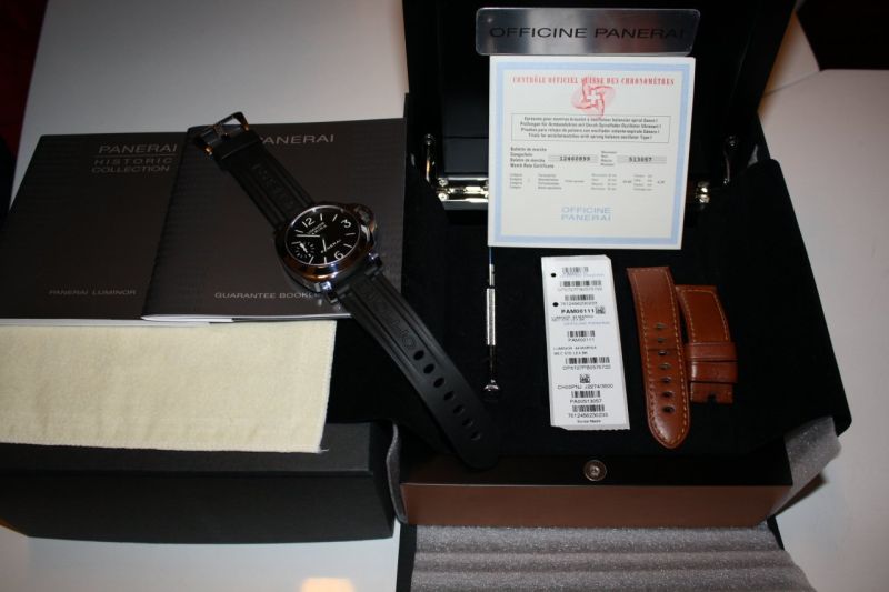 Panerai watch listing