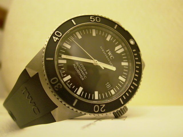 IWC watch listing