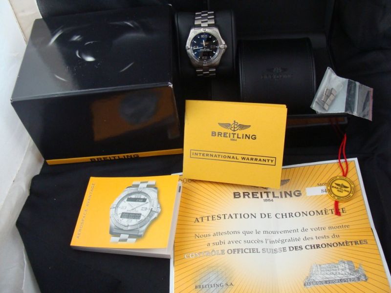 Breitling watch listing