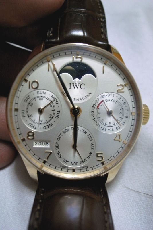 IWC watch listing
