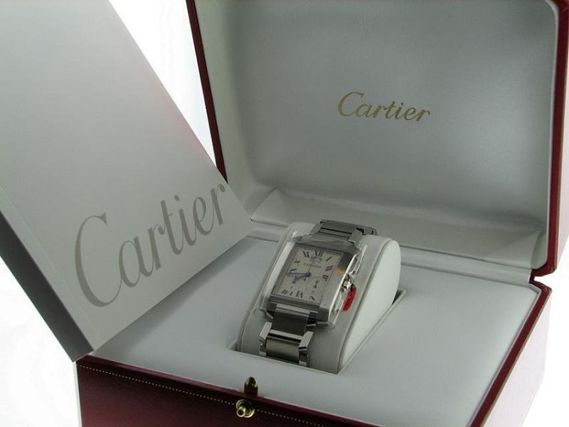 Cartier watch listing