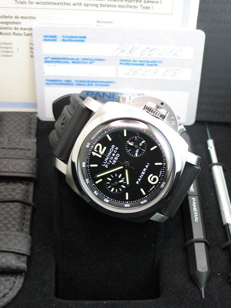 Panerai watch listing