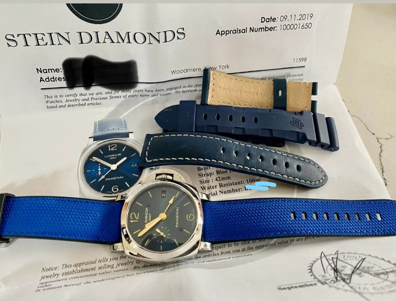 Panerai watch listing