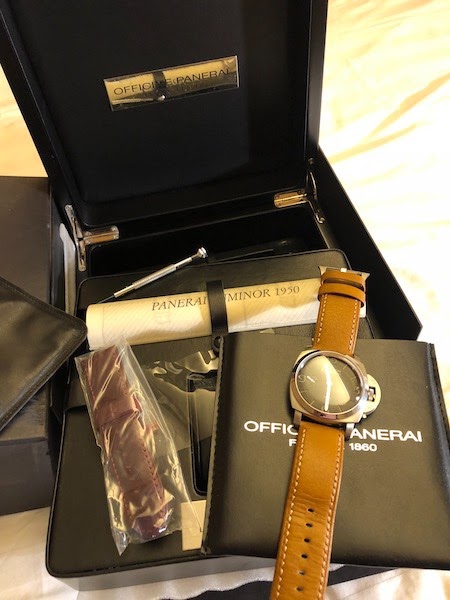 Panerai watch listing