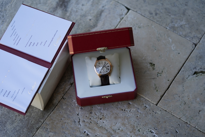 Cartier watch listing