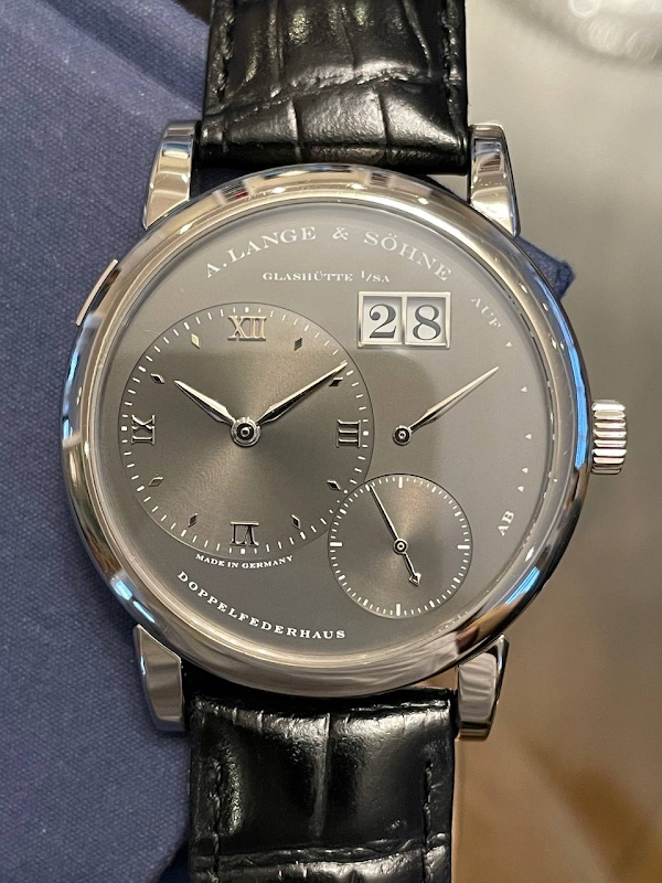 A. Lange and Söhne watch listing