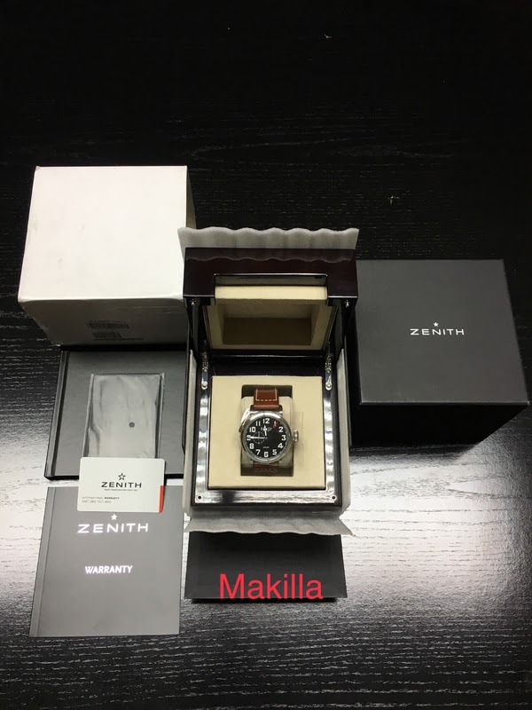 Zenith watch listing