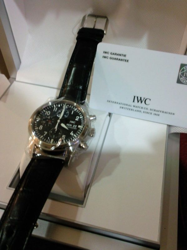 IWC watch listing