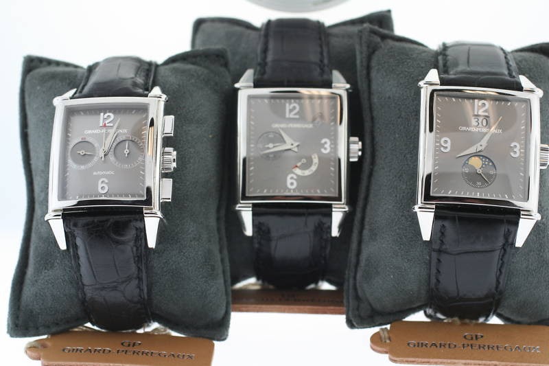 Girard Perregaux -PLATINUM-CHRONOGRAPH-MOON PHASE-RAREST watch listing