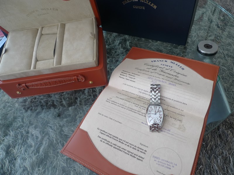 Franck Muller watch listing