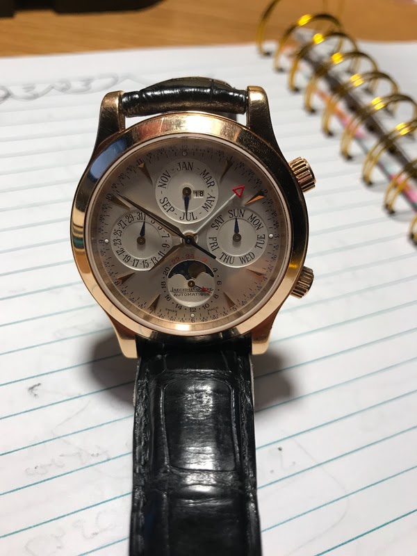 Jaeger LeCoultre watch listing