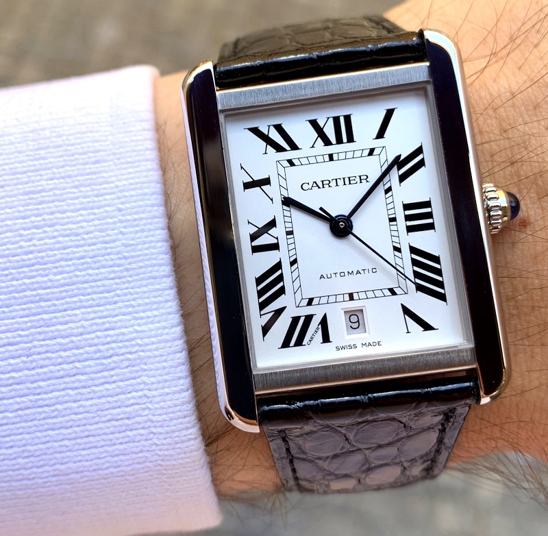 Cartier watch listing