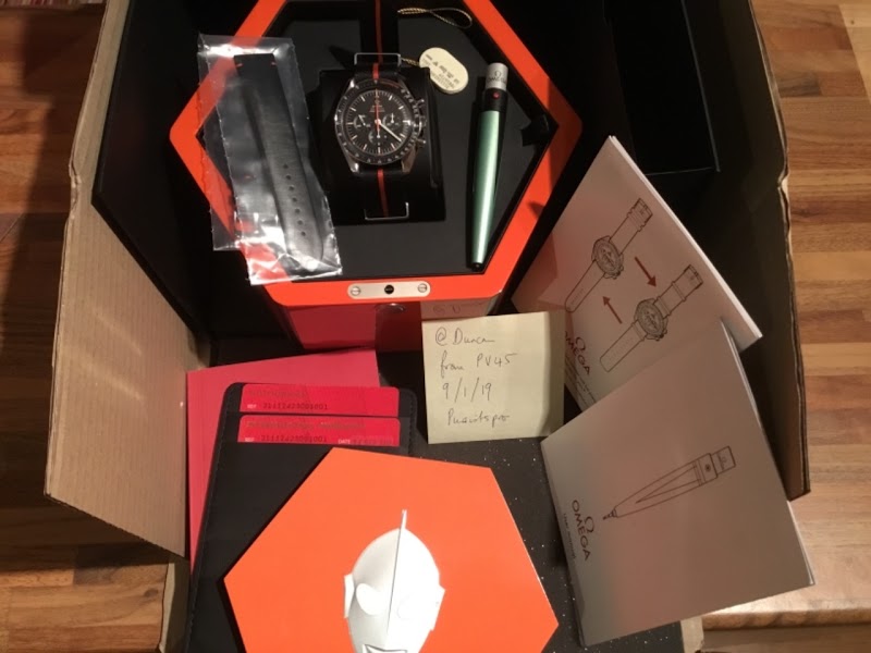 Omega watch listing