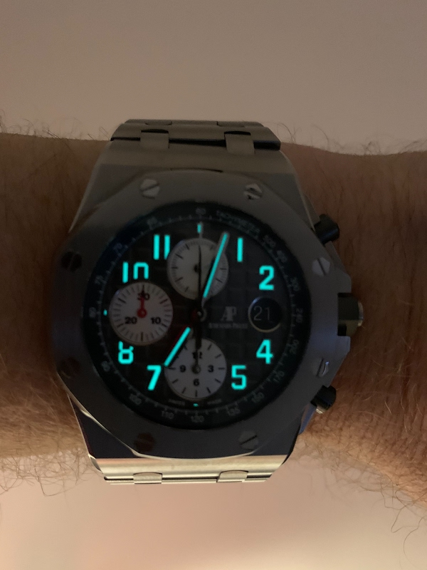 Audemars Piguet watch listing