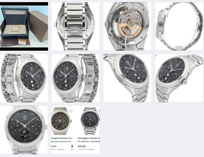 Parmigiani watch listing