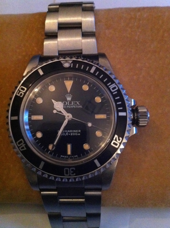 Rolex watch listing