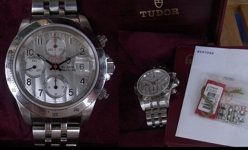 Tudor watch listing