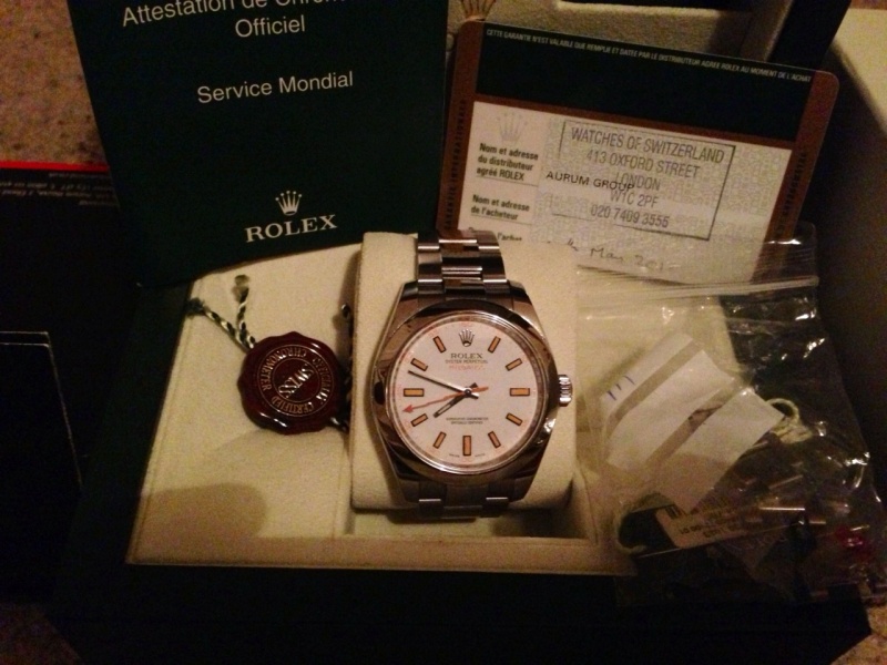 Rolex watch listing