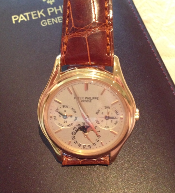 Patek Philippe watch listing