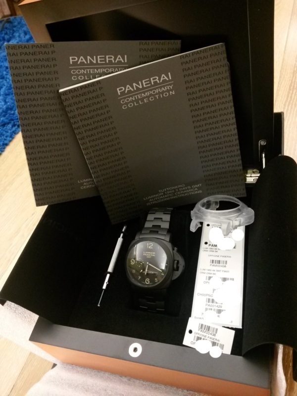 Panerai watch listing