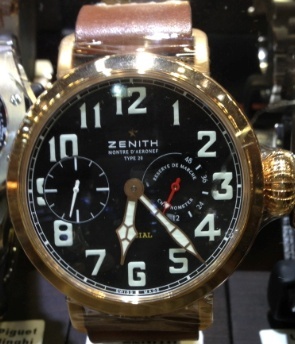 Zenith watch listing