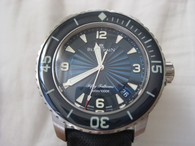 Blancpain watch listing