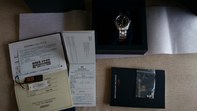 Grand Seiko watch listing