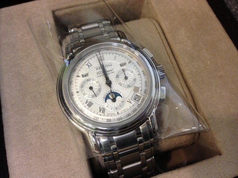 Zenith watch listing