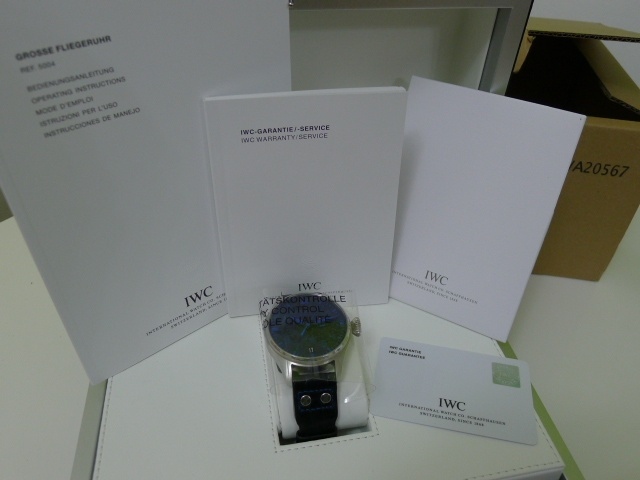 IWC watch listing