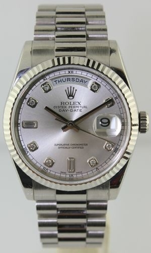 Rolex watch listing