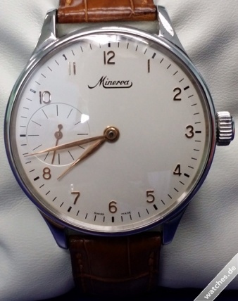 Minerva watch listing