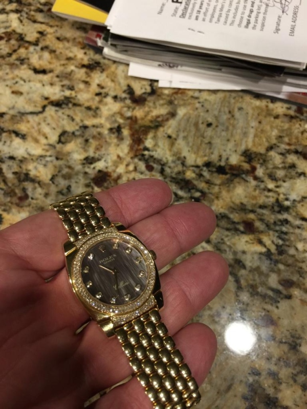 Rolex watch listing