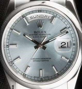 Rolex watch listing