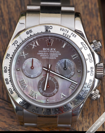 Rolex watch listing