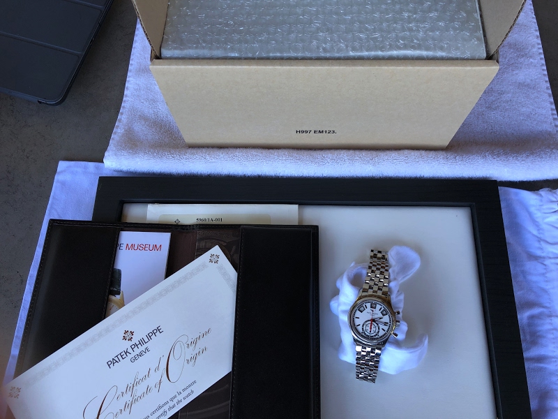 Patek Philippe watch listing