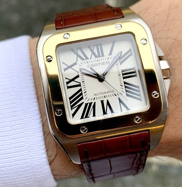 Cartier watch listing
